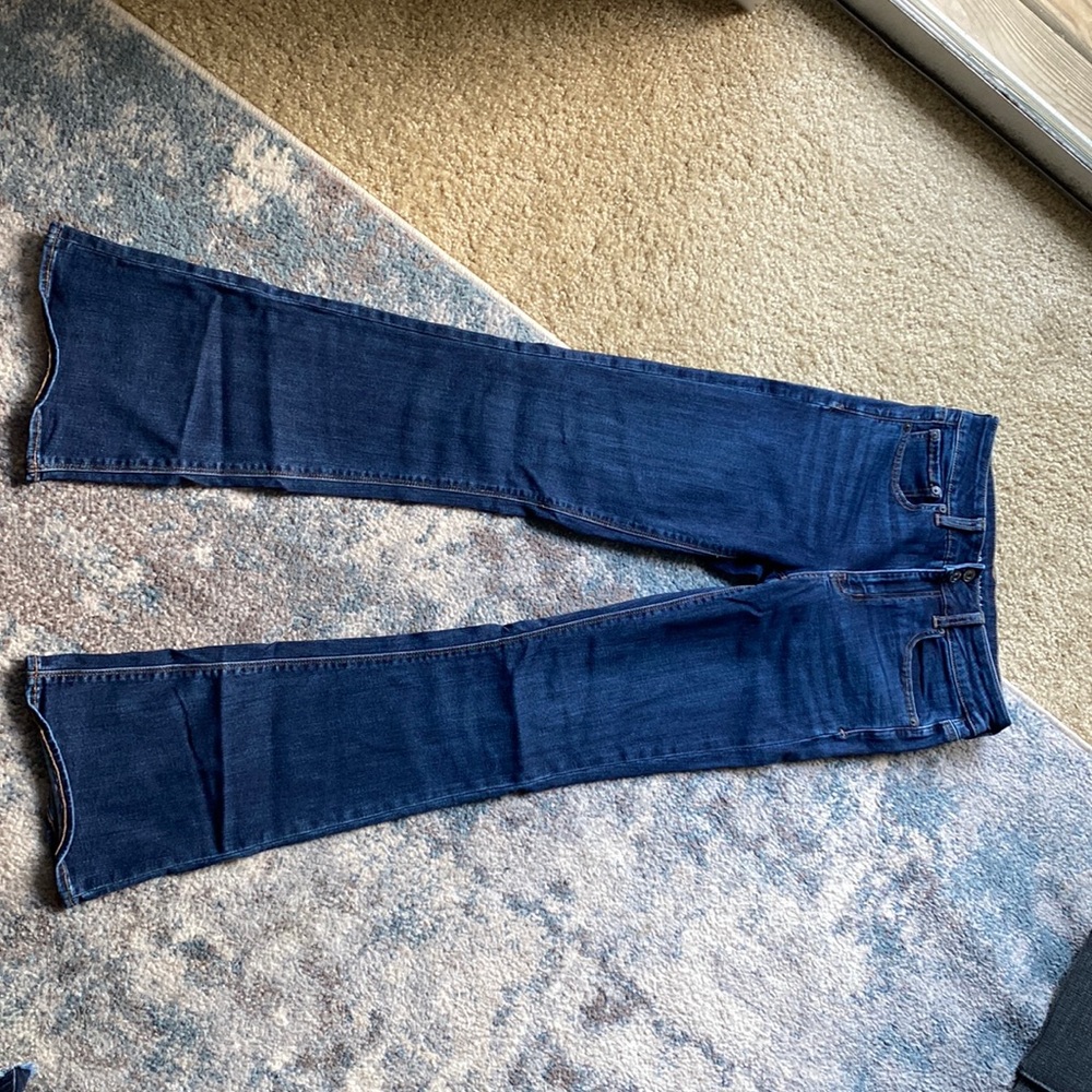 American Eagle High Rise Artist Flare jeans